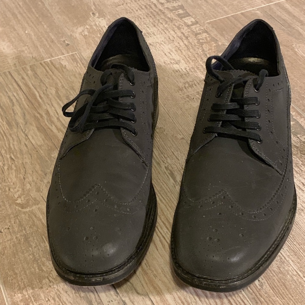Cole Haan Cooper Square Wingtip Black Reflective